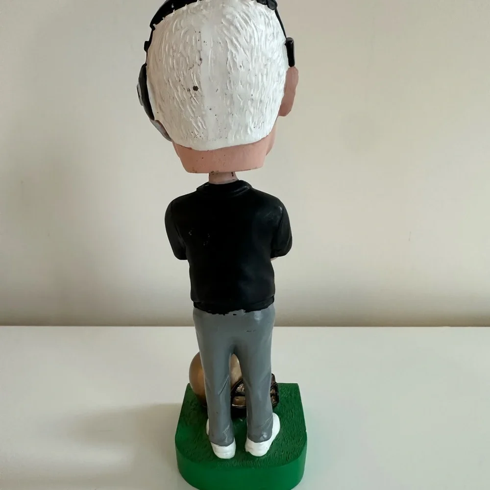 Coach Akey Bobblehead Figurine - Black and Gold